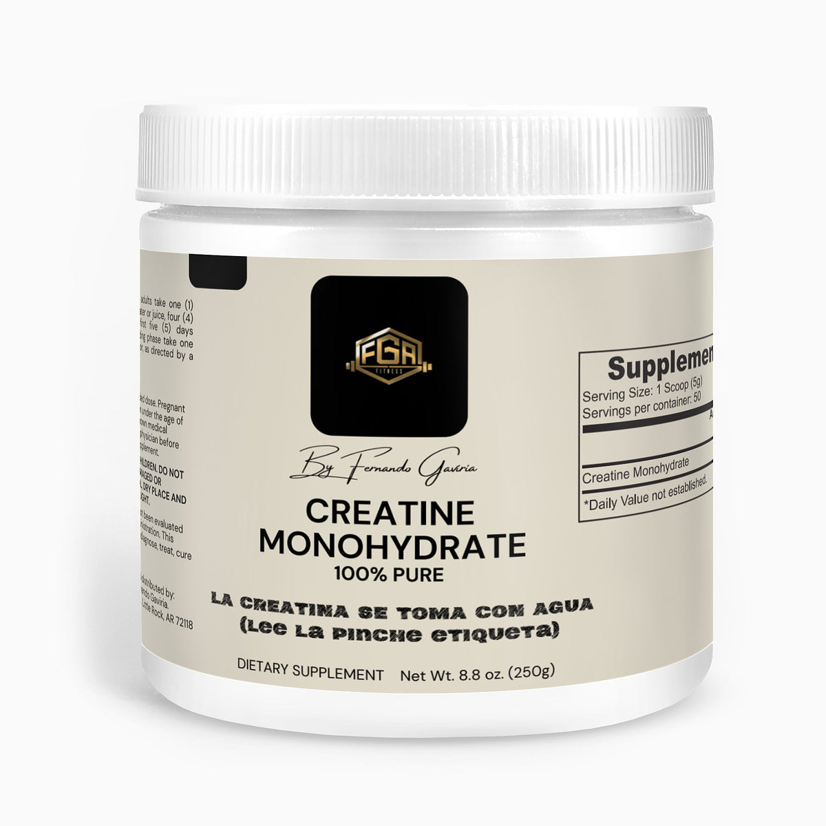 Creatina Monohidratada - Creatine Monohydrate