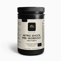 Nitric Shock Pre-Workout Powder (Sabor Ponche de Frutas)